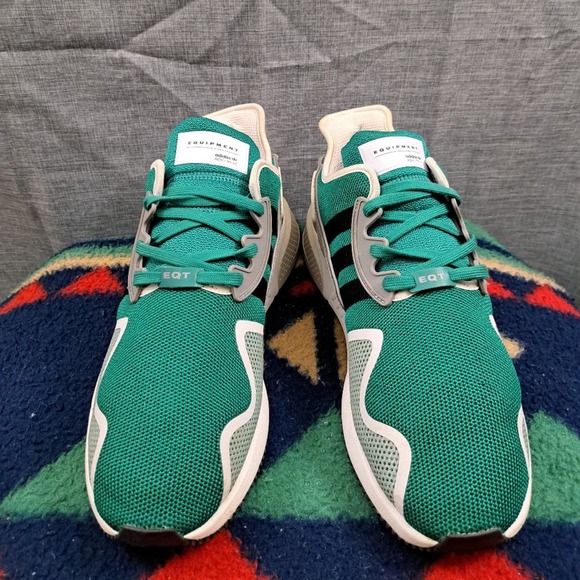 %Adidas Original 281001 EQT Cushion ADV Men\'s Green Casual Sneakers  / A 49 main image 9